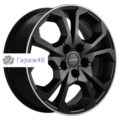 Khomen Wheels KHW1711 Chery/Exeed R17 / 6.5J PCD 5x108 ET 33 ЦО 60.1 Литые Черный