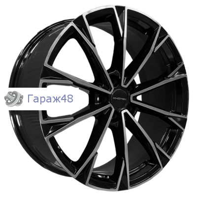 Khomen Wheels KHW2018 Geely Monjaro/Tugella R20 / 8J PCD 5x108 ET 46 ЦО 63.4 Литые Black-FP