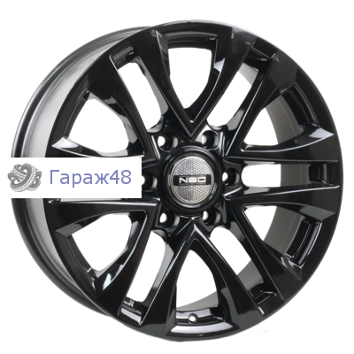 Neo 832 R18 / 7.5J PCD 6x139.7 ET 25 ЦО 106.1 Литые Черный с полированной лицевой поверхностью