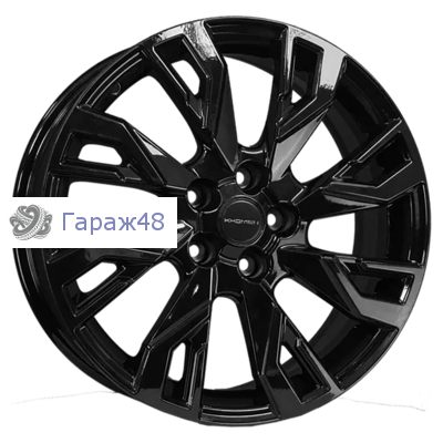 Khomen Wheels KHW1809 Lifan X70 R18 / 7J PCD 5x108 ET 45 ЦО 60.1 Литые Черный