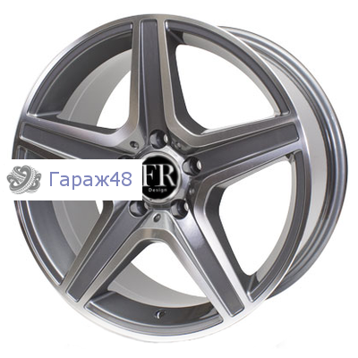 Replica MR274 R18 / 8J PCD 5x112 ET 43 ЦО 66.6 Литые Черный с алмазной обработкой лицевой части