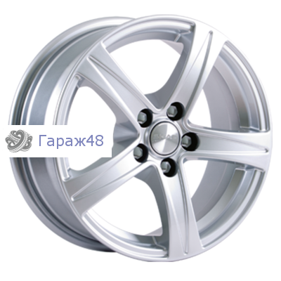 Skad Sakura R16 / 6.5J PCD 5x112 ET 40 ЦО 66.6 Литые Серебристый