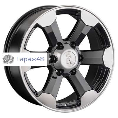 Replay TY69 R18 / 7.5J PCD 6x139.7 ET 25 ЦО 106.1 Литые Черный с полированной лицевой поверхностью