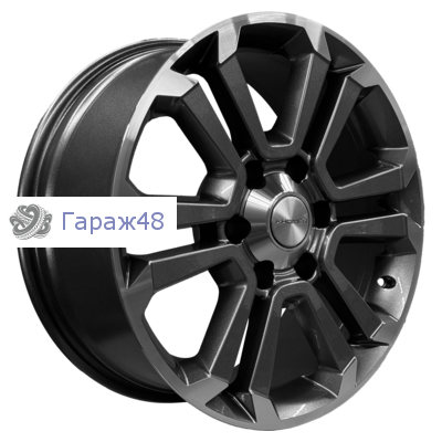 Khomen Wheels KHW1817 Mohave R18 / 7.5J PCD 6x114.3 ET 38 ЦО 67.1 Литые Gray-FP