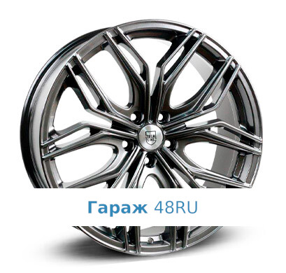 Tech Line 205 R20 / 8.5J PCD 5x114.3 ET 42 ЦО 67.1 Литые Графит