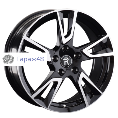 Replay KI253 R17 / 7.5J PCD 5x114.3 ET 52.5 ЦО 67.1 Литые Черный с полированной лицевой поверхностью