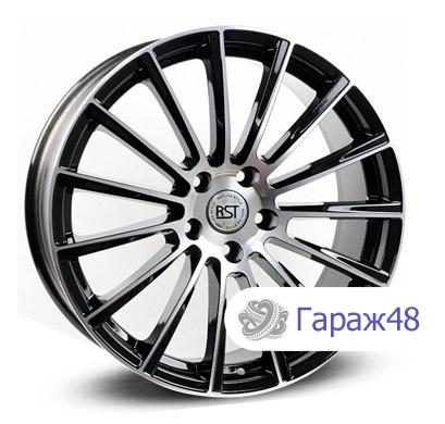 RST R049 R19 / 8J PCD 5x112 ET 43 ЦО 66.6 Литые Черный с полированной лицевой поверхностью
