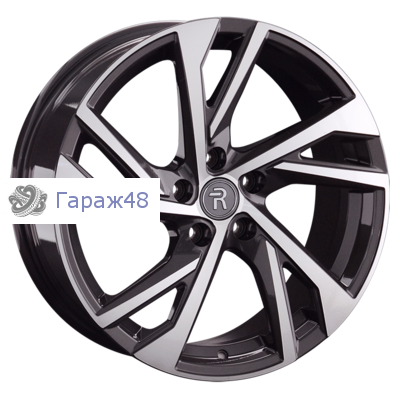 Replay TY382 R17 / 7.5J PCD 5x114.3 ET 45 ЦО 60.1 Литые Графит с полированной лицевой поверхностью