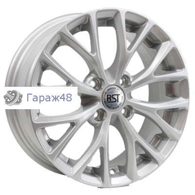 RST R015 (Vesta) R15 / 6J PCD 4x100 ET 50 ЦО 60.1 Литые Серебристый