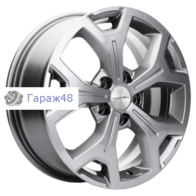 Khomen Wheels KHW17102 Mercedes Vito R17 / 6.5J PCD 5x112 ET 50 ЦО 66.6 Литые Графит