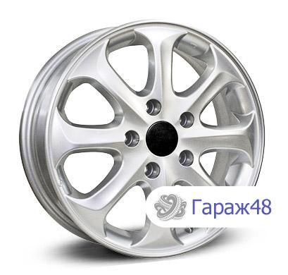 Replica Ki14H R15 / 5.5J PCD 5x114.3 ET 41 ЦО 67.1 Литые Серебристый