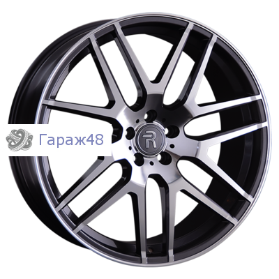 Replay MR113 R22 / 10J PCD 5x112 ET 55 ЦО 66.6 Литые Черный с полированной лицевой поверхностью
