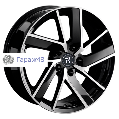 Replay LX142 R17 / 7J PCD 5x114.3 ET 35 ЦО 60.1 Литые Черный с полированной лицевой поверхностью