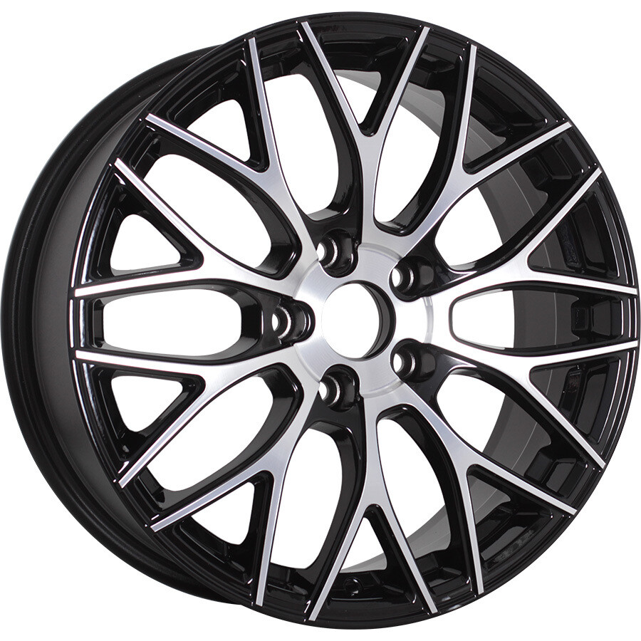 RST R137 R17 / 7J PCD 5x108 ET 36 ЦО 65.1 Литые Черный с полированной лицевой поверхностью