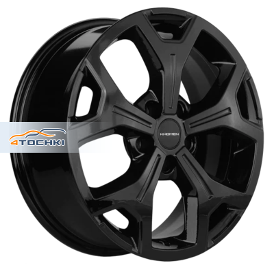Khomen Wheels KHW1710 Jolion R17 / 6.5J PCD 5x114.3 ET 37 ЦО 66.5 Литые Черный
