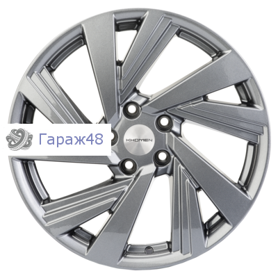Khomen Wheels KHW1801 Teana/Xtrail R18 / 7.5J PCD 5x114.3 ET 45 ЦО 66.1 Литые Графит