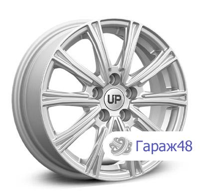 LS Up123 R15 / 6J PCD 5x108 ET 46 ЦО 63.35 Литые Серебристый