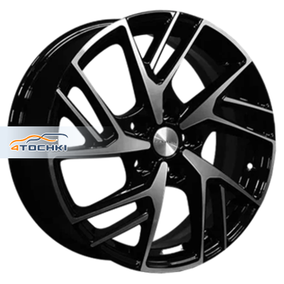 Khomen Wheels KHW1722 Mazda3/CX30 R17 / 6.5J PCD 5x114.3 ET 45 ЦО 67.1 Литые Black-FP