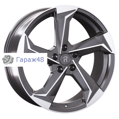 Replay TY384 R18 / 8J PCD 5x114.3 ET 50 ЦО 60.1 Литые Графит матовый с полированной лицевой поверхностью