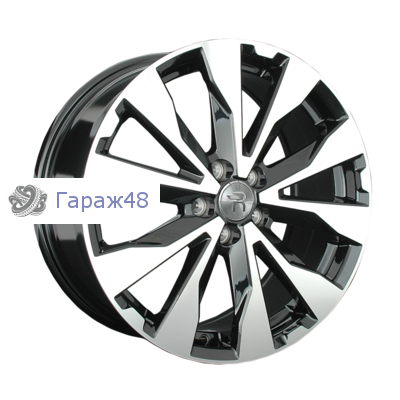 Replay SB25 R17 / 7J PCD 5x114.3 ET 55 ЦО 56.1 Литые Черный с полированной лицевой поверхностью