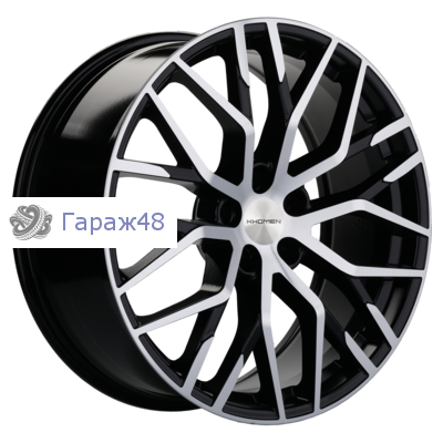 Khomen Wheels KHW2005 Exeed VX R20 / 8.5J PCD 5x108 ET 36 ЦО 65.1 Литые Black-FP