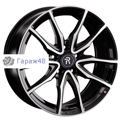 Replay A261 R17 / 7.5J PCD 5x112 ET 38 ЦО 66.6 Литые Черный с полированной лицевой поверхностью