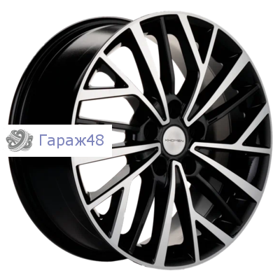 Khomen Wheels KHW1717 Jolion R17 / 7J PCD 5x114.3 ET 37 ЦО 66.5 Литые Black-FP