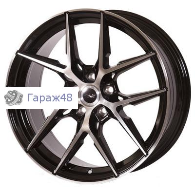 Lizardo 486 R18 / 8J PCD 5x108 ET 33 ЦО 60.1 Литые Черный с алмазной обработкой лицевой части