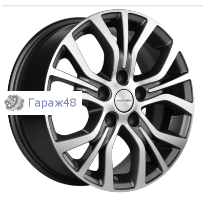 Khomen Wheels KHW1608 Multivan R16 / 6.5J PCD 5x120 ET 38 ЦО 65.1 Литые Gray-FP