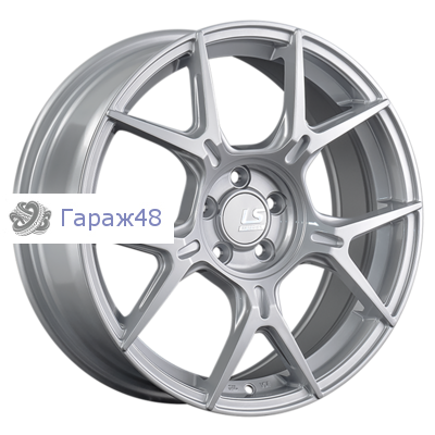 LS RC94 R17 / 7J PCD 5x100 ET 45 ЦО 73.1 Литые Серебристый