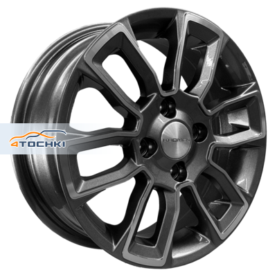 Khomen Wheels KHW1406 Alsvin/Getz/i20 R14 / 5.5J PCD 4x100 ET 46 ЦО 54.1 Литые Gray-FP