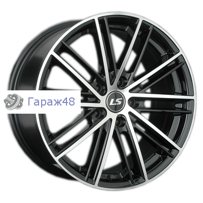 LS 480 R17 / 7.5J PCD 5x114.3 ET 45 ЦО 73.1 Литые Черный с полированной лицевой поверхностью