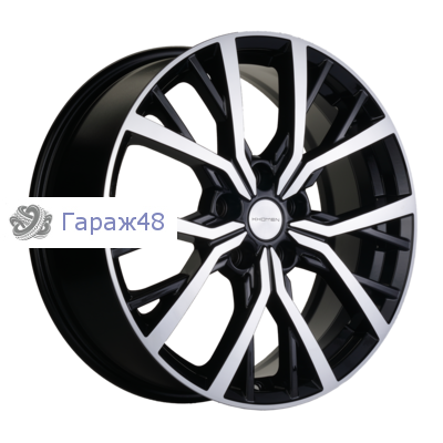 Khomen Wheels KHW1806 Kodiaq/Tiguan R18 / 7J PCD 5x112 ET 43 ЦО 57.1 Литые Black-FP