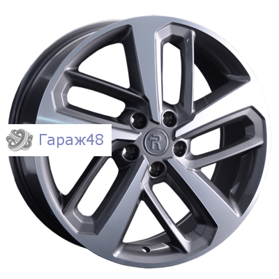 Replay HND302 R19 / 8J PCD 5x114.3 ET 51 ЦО 67.1 Литые Графит с полированной лицевой поверхностью