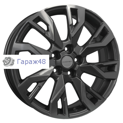 Khomen Wheels KHW1809 Dargo/Jolion R18 / 7J PCD 5x114.3 ET 37 ЦО 66.5 Литые Gray-FP