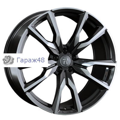 Replay B306 R22 / 9.5J PCD 5x112 ET 37 ЦО 66.6 Литые Графит с полированной лицевой поверхностью