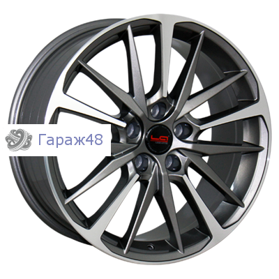 LegeArtis Concept-TY553 R16 / 6.5J PCD 5x114.3 ET 45 ЦО 60.1 Литые Графит с полированной лицевой поверхностью