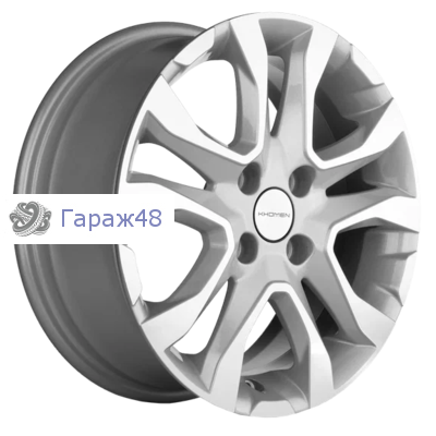 Khomen Wheels KHW1503 Vesta R15 / 6J PCD 4x100 ET 50 ЦО 60.1 Литые F-Silver-FP