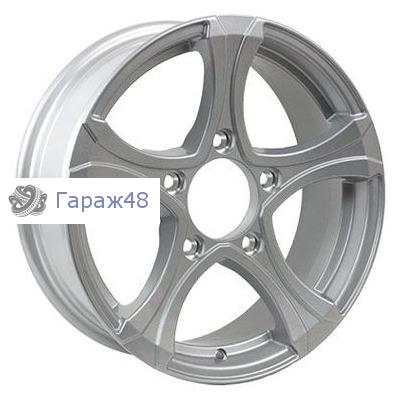 Venti 1610 R16 / 6.5J PCD 5x139.7 ET 40 ЦО 98 Литые Серебристый