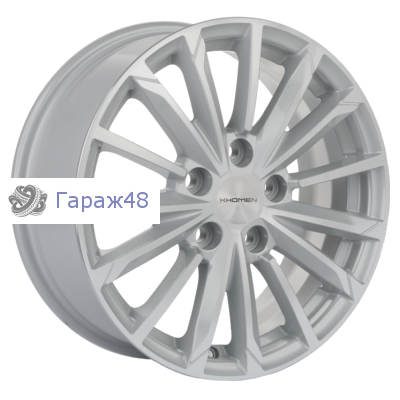 Khomen Wheels KHW1611 Huyndai/Mazda R16 / 6.5J PCD 5x114.3 ET 45 ЦО 67.1 Литые F-Silver