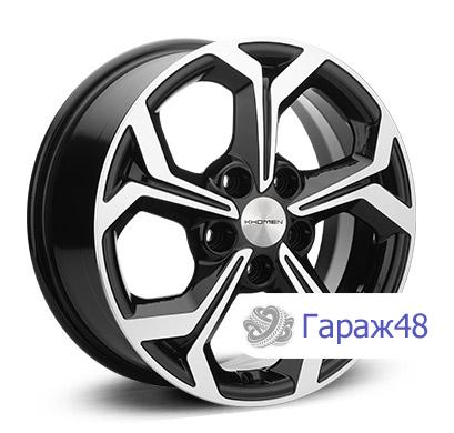 LS 1606 R16 / 6.5J PCD 5x108 ET 50 ЦО 63.35 Литые Черный с полированной лицевой поверхностью