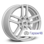 LS Up113 R16 / 6.5J PCD 5x114.3 ET 40 ЦО 66.1 Литые Серебристый