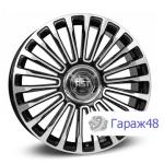 RST R2101FF R21 / 9.5J PCD 5x120 ET 45 ЦО 72.6 Литые Черный с полированной лицевой поверхностью