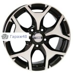 Neo 753 R17 / 7J PCD 5x114.3 ET 48 ЦО 67.1 Литые Черный с полированной лицевой повехностью