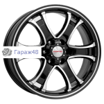 K&amp;K Балеар-оригинал (КС727) R18 / 7.5J PCD 6x139.7 ET 25 ЦО 106.1 Литые Черный с полированной лицевой поверхностью