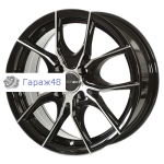 PDW Poison 5161/01 R17 / 7J PCD 4x100 ET 40 ЦО 60.1 Литые Черный с дымкой