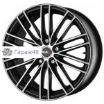 MAK Rapide R18 / 8J PCD 5x112 ET 50 ЦО 57.1 Литые Черный с полированной лицевой поверхностью