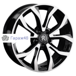 Replay TY341 R18 / 7J PCD 5x114.3 ET 35 ЦО 60.1 Литые Черный с полированной лицевой поверхностью