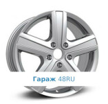 LegeArtis VV59 R17 / 7.5J PCD 5x130 ET 50 ЦО 71.6 Литые Серебристый