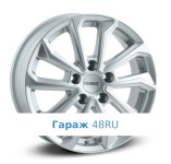 Dezent KS silver R15 / 6J PCD 5x108 ET 46 ЦО 63.4 Литые Серебристый